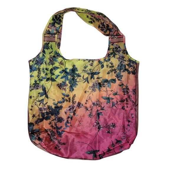 Johnny Was tote bag Fall 2023 recycled  leaves ombré shoulder bag - Picture 2 of 5